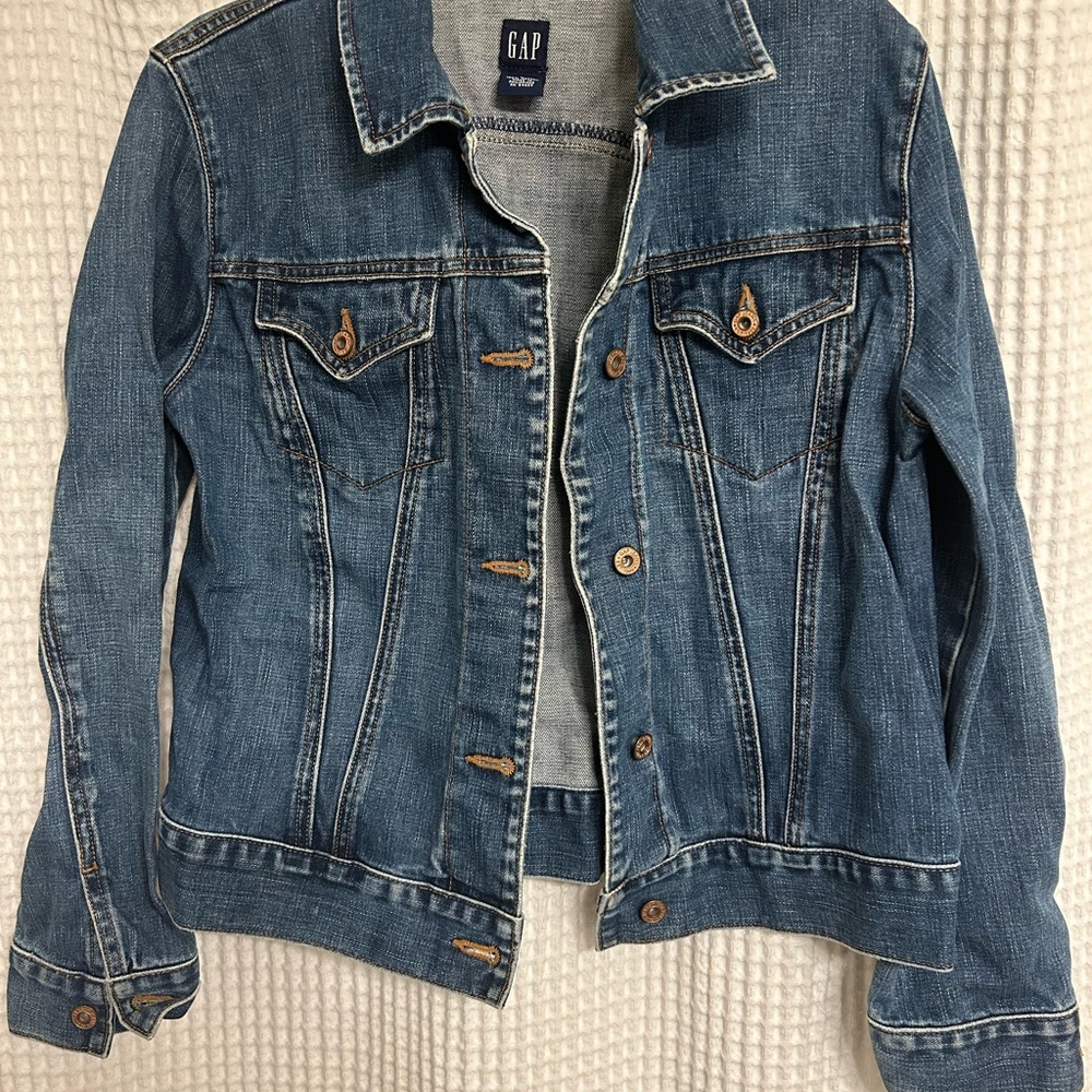 GAP Women's Denim Blue Jean Jacket